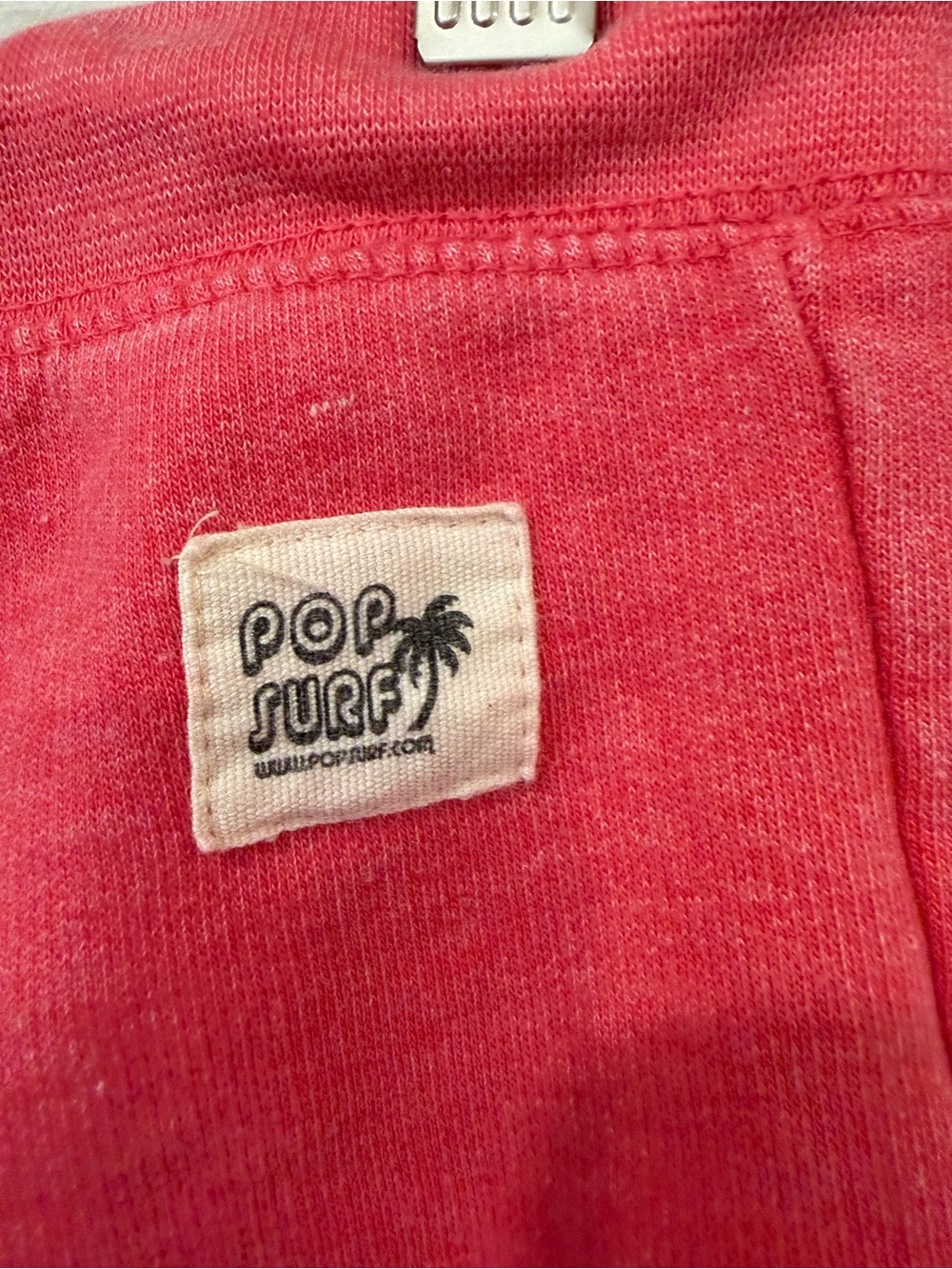 Dollywood Hot Pink Terry Drawstring Athletic Sweat Shorts Retro - Picture 5 of 8